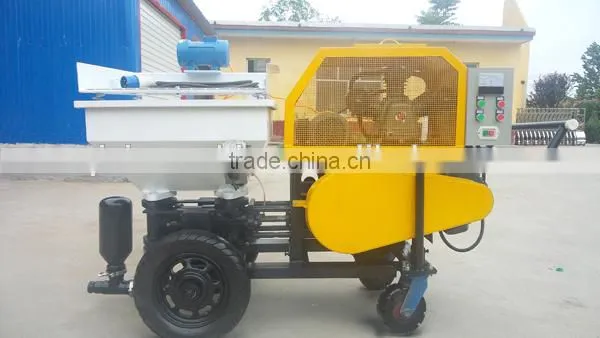 high efficiency small cement mortar spray machine