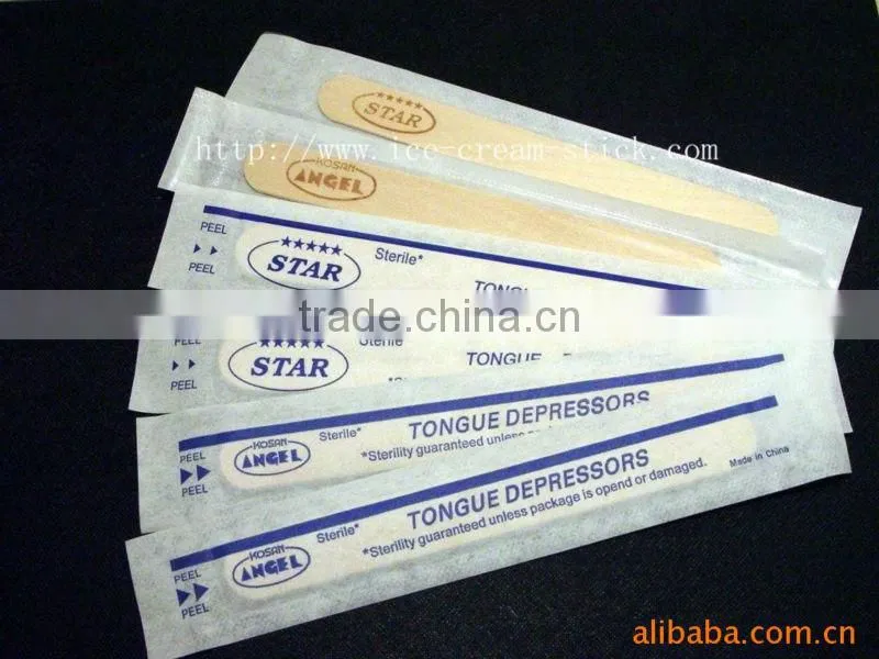wooden sterile stocked natural tongue depressor manufacturer