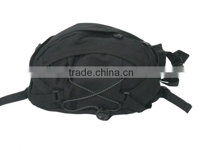 Black High Quality Fashion Black Waist Bags WB009