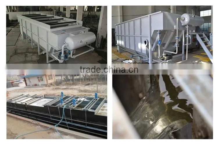 DAF with Reaction System Dissolved Air Flotation for Textile Wastewater Treatment