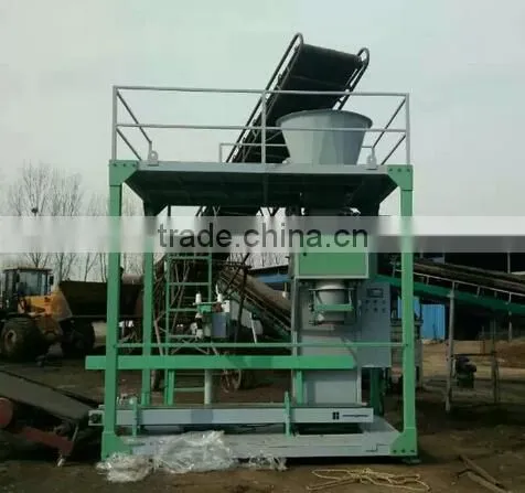 Wood pellets packing machine