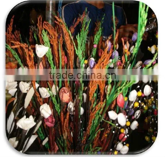 AF-7 PPS Spike Rice Flower Loose Artificial Flowers