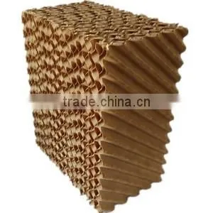 Eco-friendly circulating water pad and fan greenhouse cooling systems