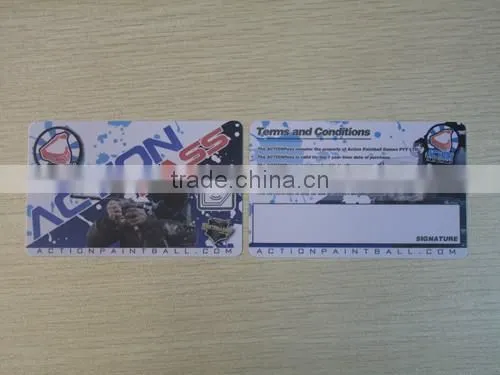 Contactless RFID Card Printer Printable Plastic White Card