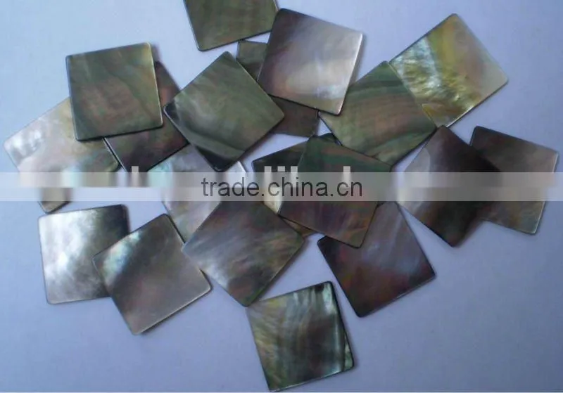 tahiti black lip mother of pearl shell blanks for furniture inlay