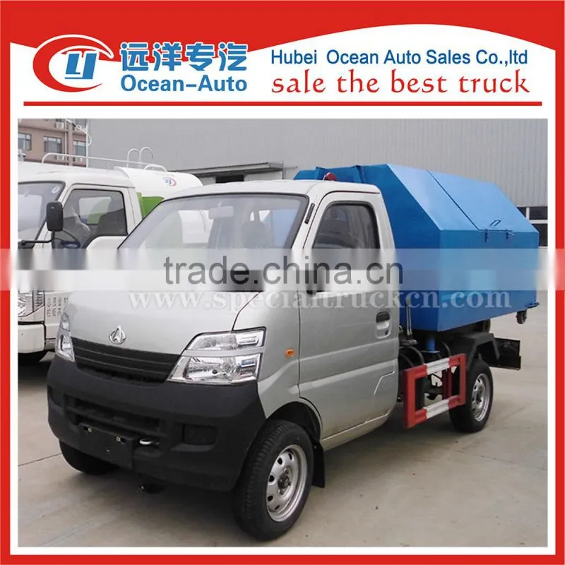 CCAG mini roll-off lift garbage truck