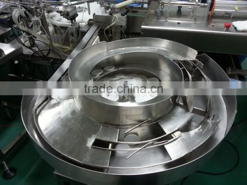 Rotary automatic plastic cups filling sealing machine cream/paste sauce fillling and sealing