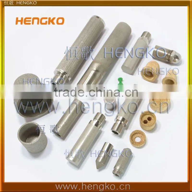 Reusable Resists High Temperature Microns Porous Mesh Powder Sintering Metal Filter Cartridge