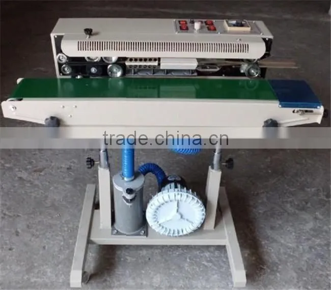 Good qualtiy vertical inflatable plastic bag sealing machine