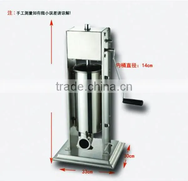 manual type vertical/horizontal machinery for manufacturing machine to make sausage
