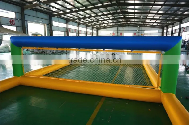Durable PVC Tarpaulin Inflatable Floating Water Volleyball Court for Sale