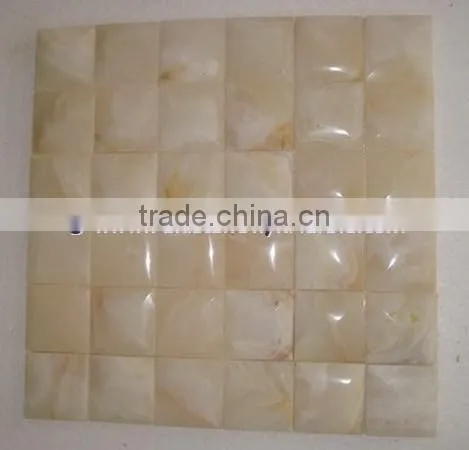The most beautiful& best quality WHITE ONYX MOSAIC TILES COLLECTIONS