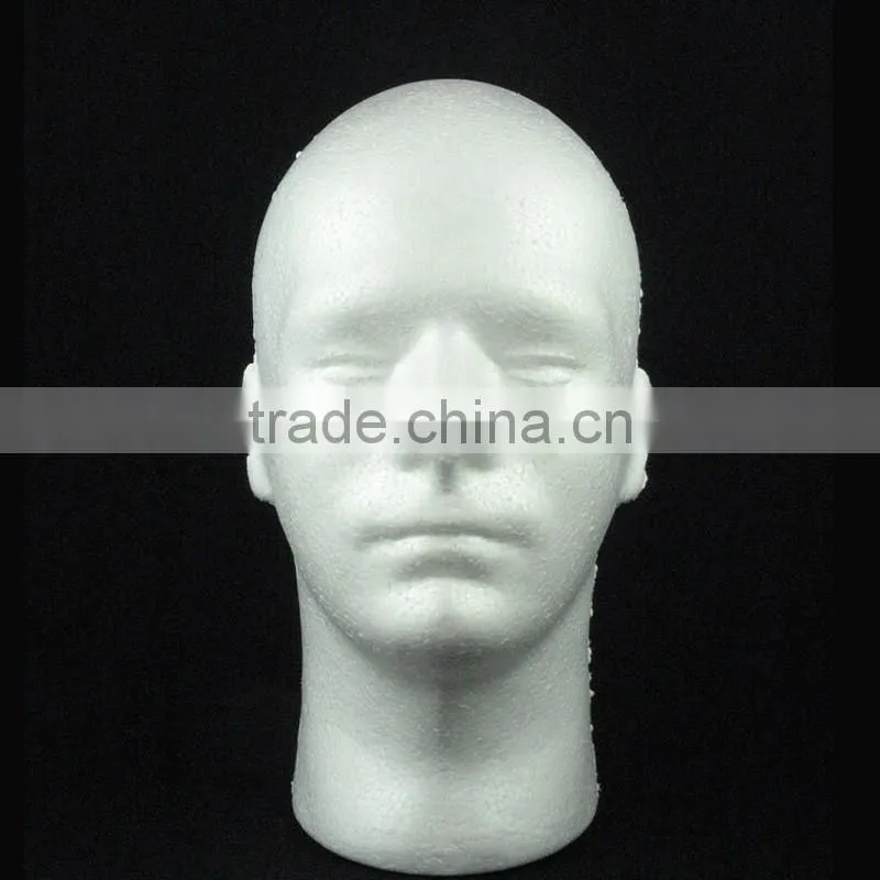 Cheap foam mannequin head for hat display