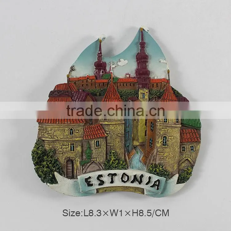 6.5*4.2*1cm belgium souvenir magnet