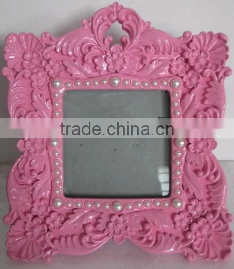 2014 newest beautiful resin photo frame