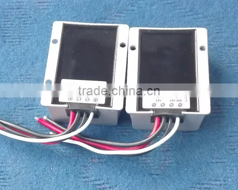 480w 12v to 24v,20A waterproof boost dc to dc power converter