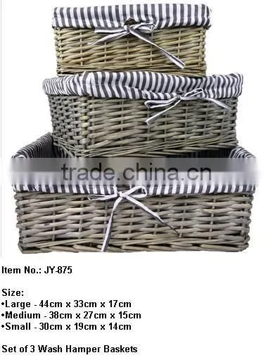 Hotsales Stair Wicker magazine basket