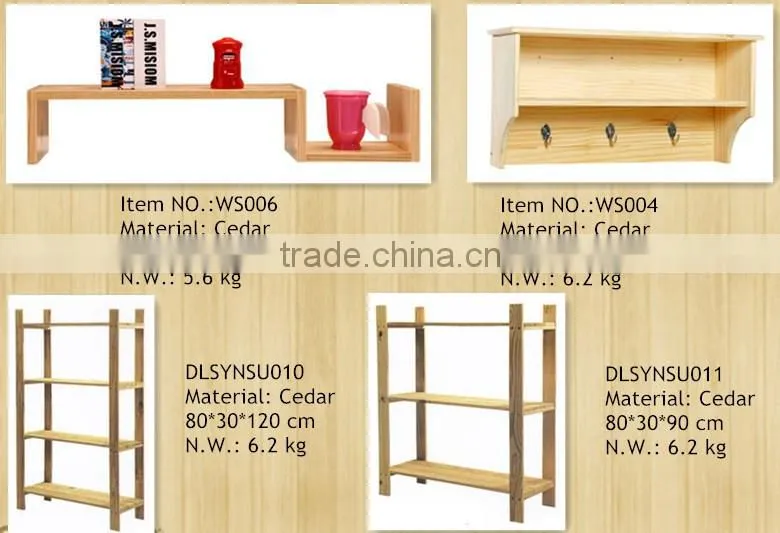 Wooden coat hangers, wall frame