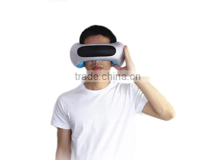 Round Portable Neck Pillow For Lunch Break/Travelling/ Neck Massage Music Pillow