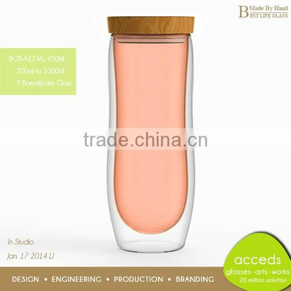 Unique Design Heat Resistant Glass Jars for Candy