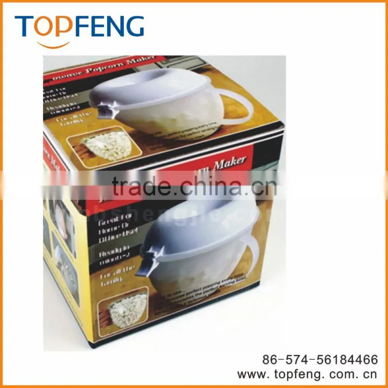 Microwave Popcorn Maker / magic popper /Plstic microwave Popcorn Maker