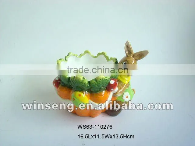 Ceramic Easter Rabbit Ashtray