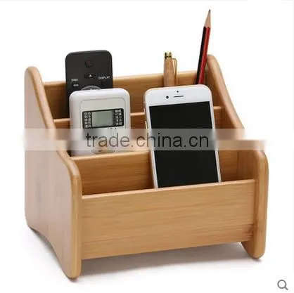 The most creative popular wood storage box pen holder