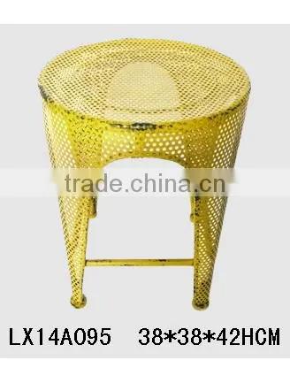 New metal round foot stool