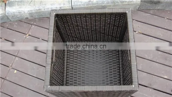 2015 outdoor medium size rattan storage box