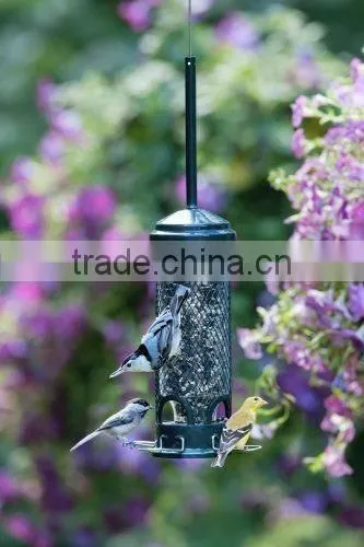 Squirrel-proof wild bird feeders