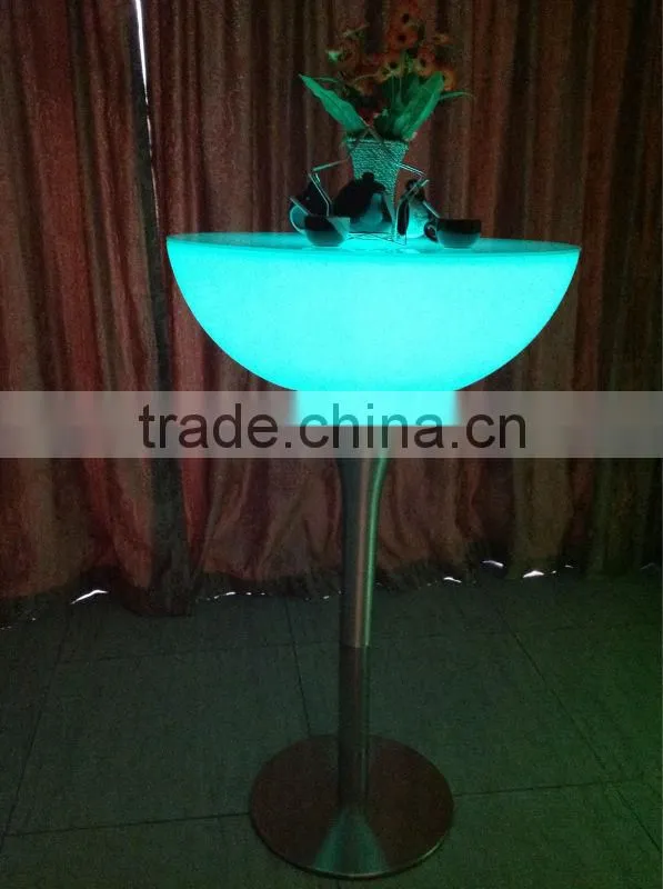 Light Up Bar Table Furniture,Led High Coffee Table