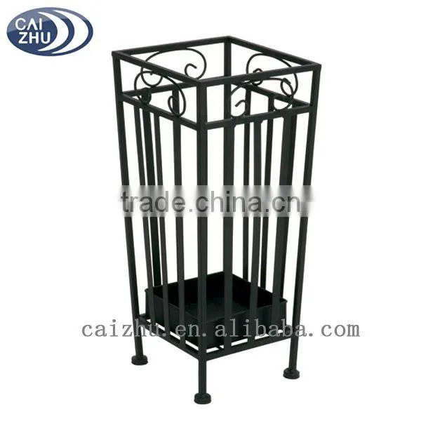Metal household stainless steel wet umbrella rack corner