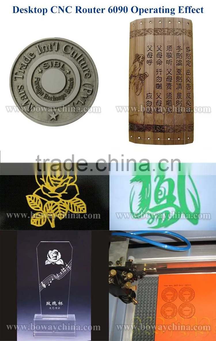 6090 cheap desktop mini Advertisement engraving and cutting Wood CNC Router