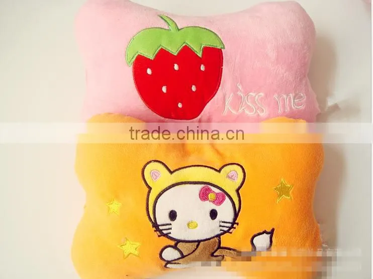 2015 good seal cute plush animal sheep shaped pillow China