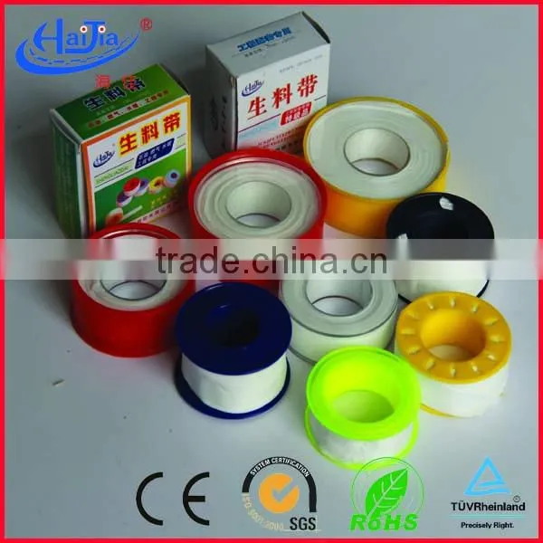 high temperature resistance PTFE teflon pipe sealing thread tape