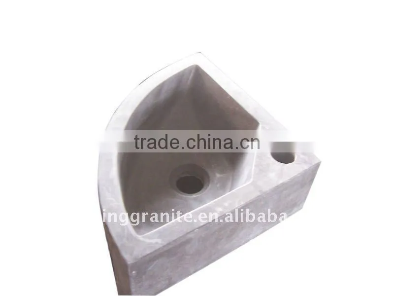 Fan stone sink