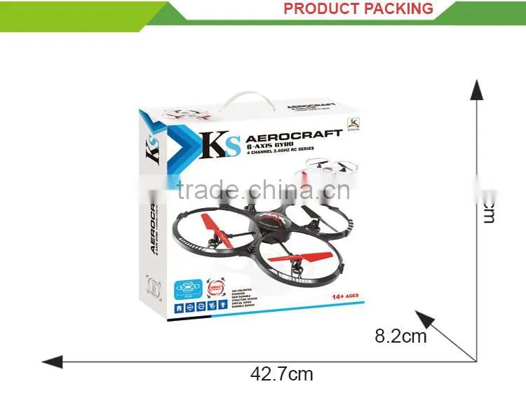 Remote control four axis light 6 axis gyroscope drone mini rc quadcopter