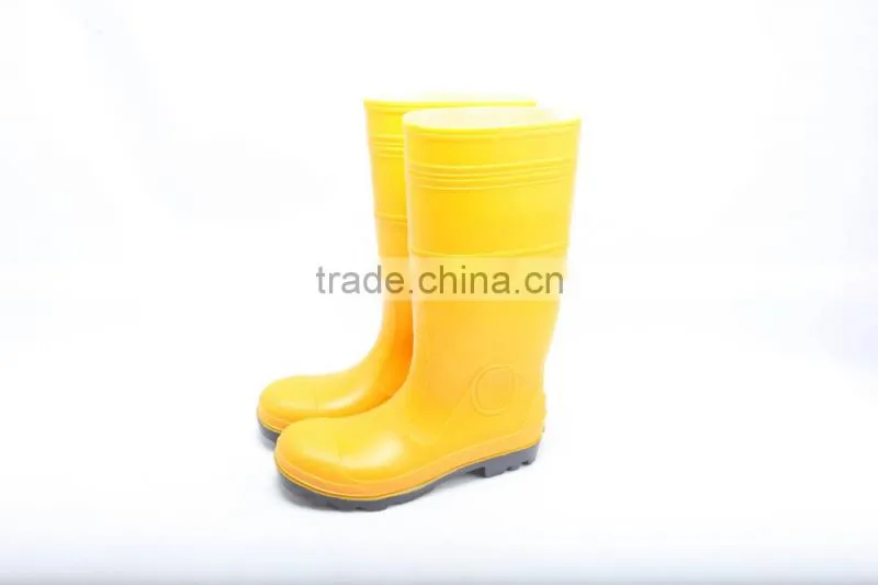 Man's PVC Safety Gumboots, PVC Working Gumboots