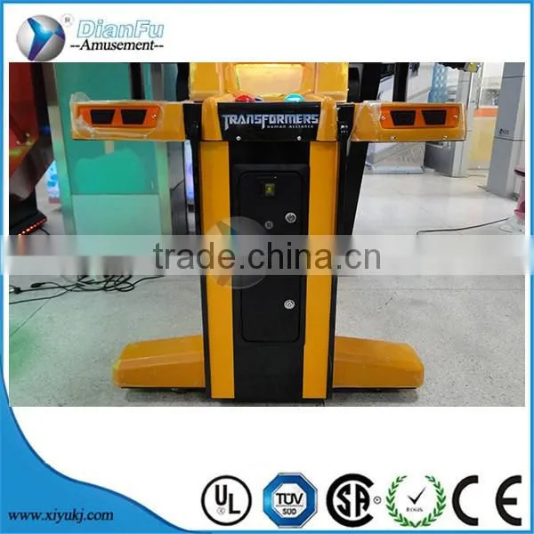 2016 hot sell in USA simulator gun shooting arcade copin operated Transformer game machine for sale