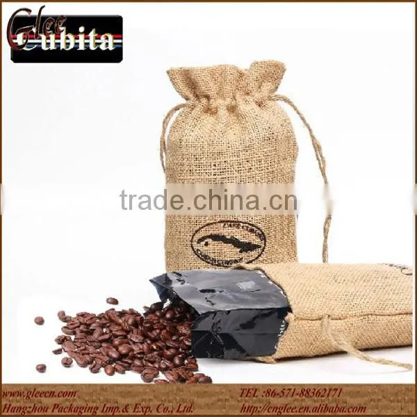 Hot Sale Custom coffee food gunny bag