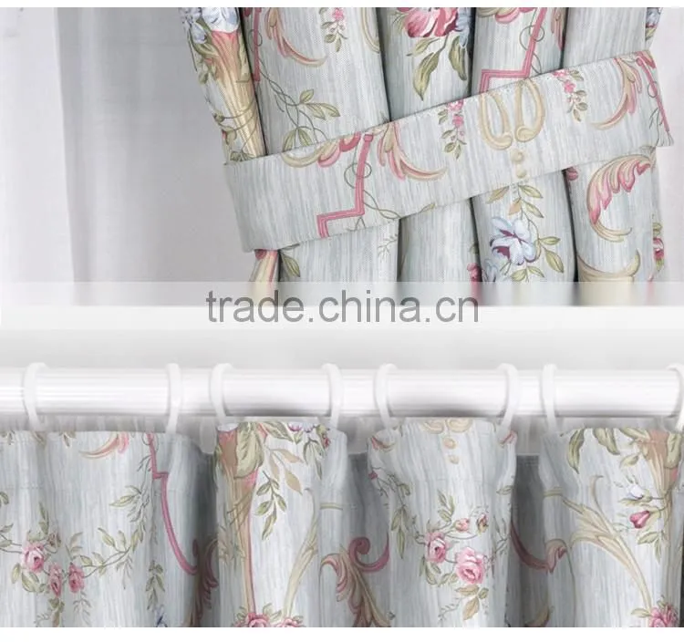 china supplier 100% polyester blackout curtain with different design pattern