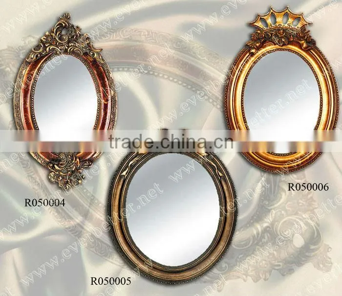 Mirror with Resin Frame