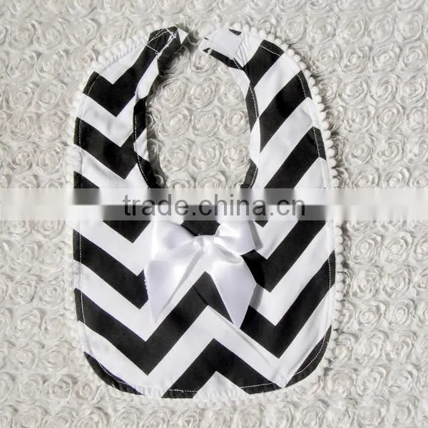 Fashionable style 100% cotton baby catasy bib