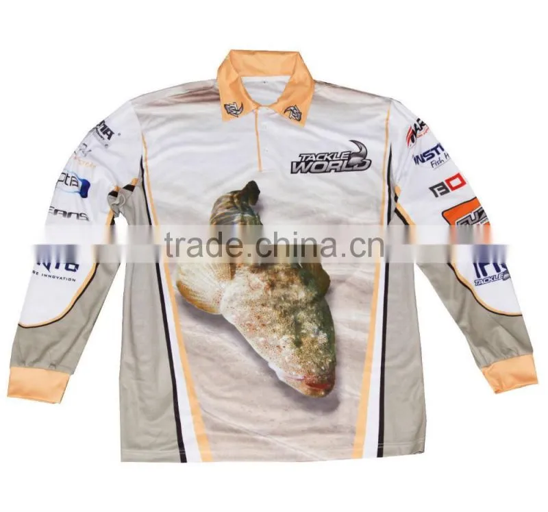 Customized professional fishing t shirt for kids/ladies/mens