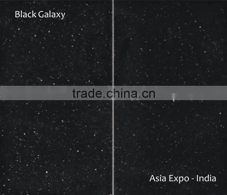 Granite Tiles Black Galaxy