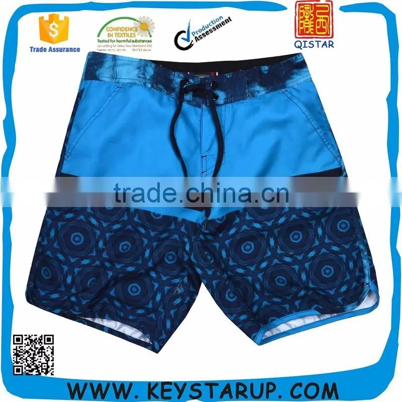 Mens Surf Board Shorts Twill Jogger Shorts Leg Pockets Board Shorts