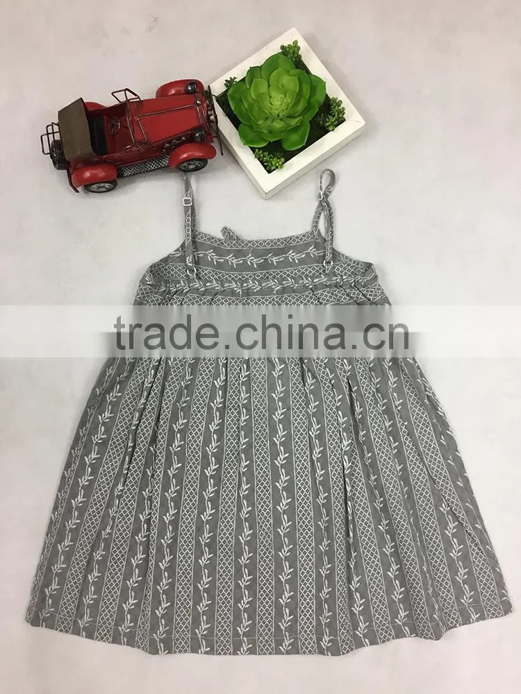 Baby girl summer ethnic dress children wholesale clothing 2-8year