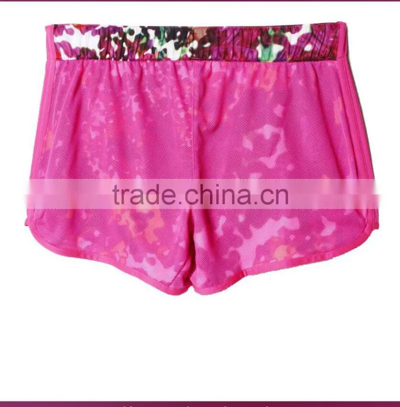 Custom Yoga Capri Pants Women Running Shorts Gym Wear For Women