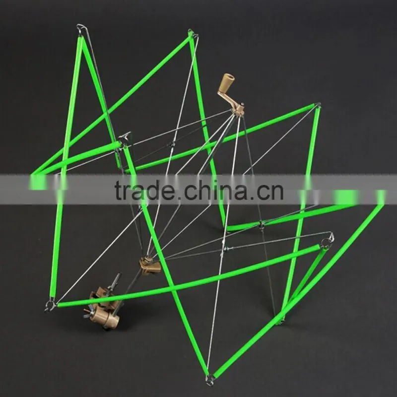 Knitting Umbrella Wool Yarn Winder Holder Green Plastic Wool Winder