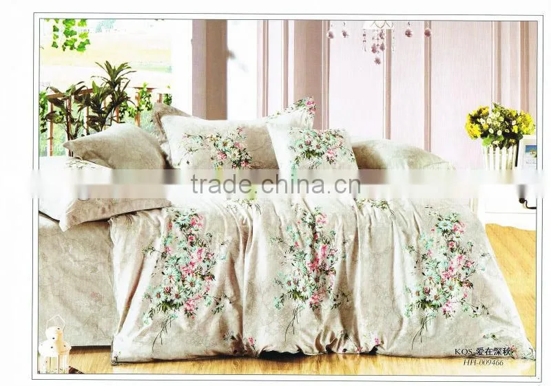 100% Cotton, C128x68, Percale Printed Twin Size Home Qult Cover